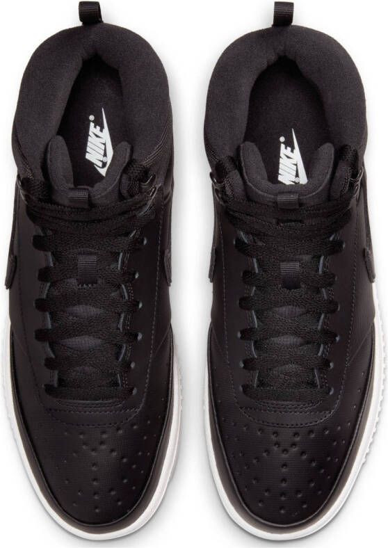 Nike Court Vision Mid Winter sneakers zwart grijs