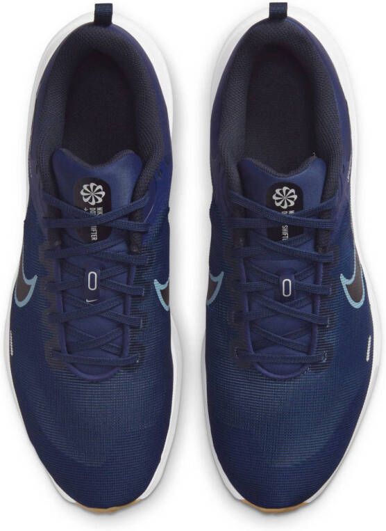 Nike Downshifter 12 Next Nature hardloopschoenen donkerblauw blauw