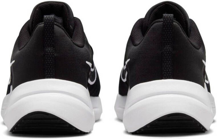 Nike Downshifter 12 Next Nature hardloopschoenen zwart wit grijs - Foto 4