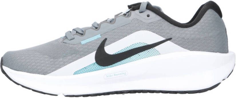 Nike Downshifter 13 hardloopschoenen grijs zwart aqua