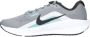 Nike Downshifter 13 hardloopschoenen grijs zwart aqua - Thumbnail 3