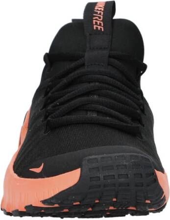Nike Free Metcon 6 fitness schoenen zwart oranje