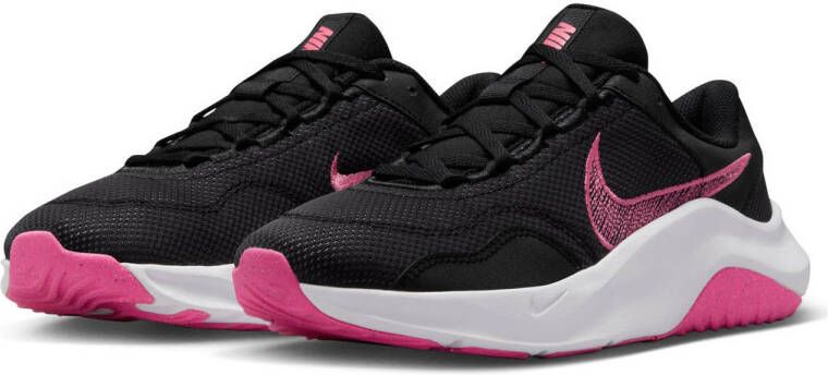 Nike Legend Essential 3 Next Nature fitness schoenen zwart roze grijs