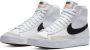 Nike Blazer Mid '77 (gs) Basketball Schoenen white black total orange maat: 40 beschikbare maaten:36.5 37.5 38.5 40 - Thumbnail 6