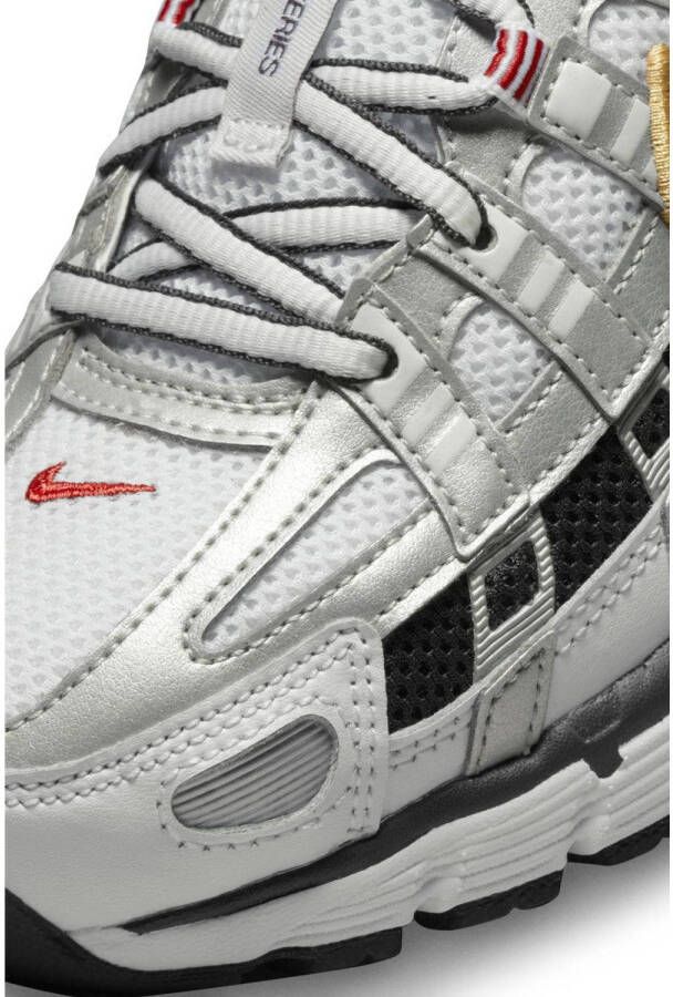 Nike P-6000 sneaker wit rood grijs zwart