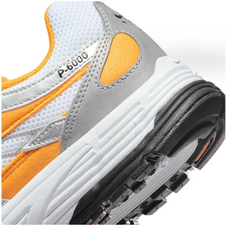 Nike P-6000 sneakers oranje wit zilver