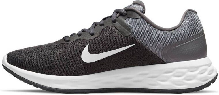 Nike Revolution 6 Next Nature hardloopschoenen antraciet grijs wit