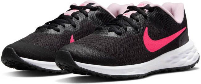Nike Revolution 6 Hardloopschoenen voor kids (straat) Zwart - Foto 4