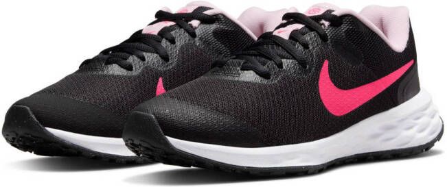 Nike Revolution 6 sneakers zwart fuchsia