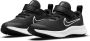 Nike Star Runner 3 Sportschoenen Kleuters Zwart Grijs Wit - Thumbnail 6