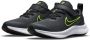 Nike Star Runner 3 sneakers zwart wit limegroen - Thumbnail 3