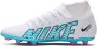 Nike Superfly 9 Club fg mg Sr. voetbalschoenen wit blauw - Thumbnail 3