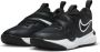 Nike Team Hustle D 11 sneakers zwart wit - Thumbnail 2