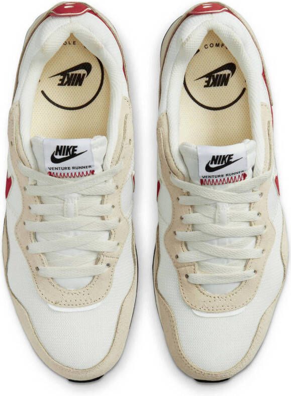 Nike Venture Runner sneakers wit rood zwart
