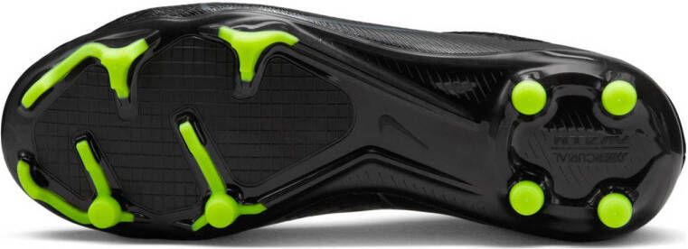 Nike Zoom Mercurial Superfly 9 Academy FG?MG Jr. voetbalschoenen zwart grijs geel