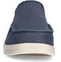 No Stress Heren Blauwe textiele loafers - Thumbnail 5