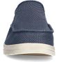 No Stress Heren Blauwe textiele loafers - Thumbnail 2