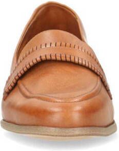 No Stress leren loafers cognac