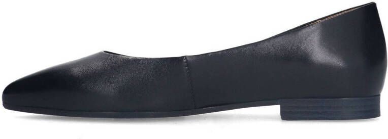 No Stress leren loafers zwart