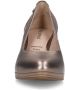 No Stress Dames Bronzen leren pumps - Thumbnail 2