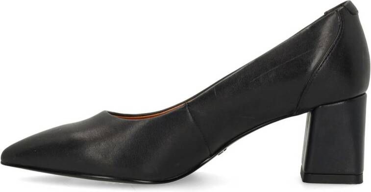 No Stress leren pumps donkerblauw