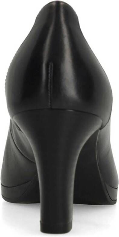 No Stress leren pumps donkerblauw