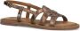 No Stress Dames Bronzen leren sandalen - Thumbnail 4