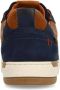 No Stress Heren Navy blauwe nubuck sneakers - Thumbnail 11