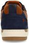 No Stress Heren Navy blauwe nubuck sneakers - Thumbnail 14