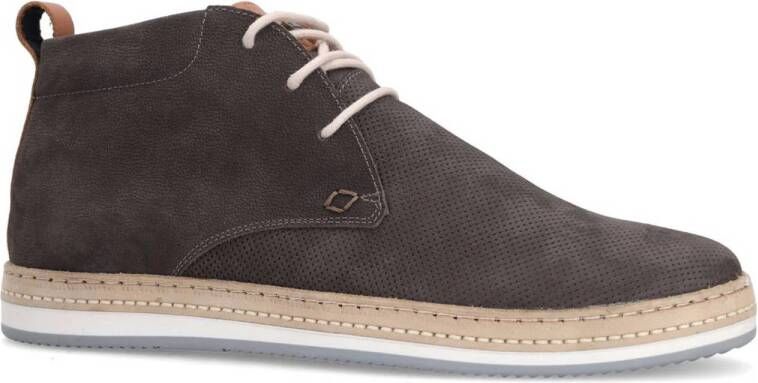 No Stress nubuck veterboots taupe