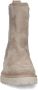 No Stress Dames Taupe suède chelsea boots met rits - Thumbnail 2