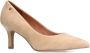 No Stress Dames Beige suède pumps - Thumbnail 4