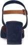 No Stress Dames Navy suède slingbacks - Thumbnail 4