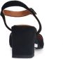 No Stress Dames Zwarte suède slingbacks - Thumbnail 5