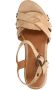 No Stress Dames Beige suède sandalen met hak - Thumbnail 5