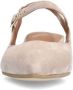 No Stress Dames Beige suède slingbacks - Thumbnail 5
