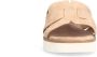 No Stress Dames Beige suède sandalen - Thumbnail 4