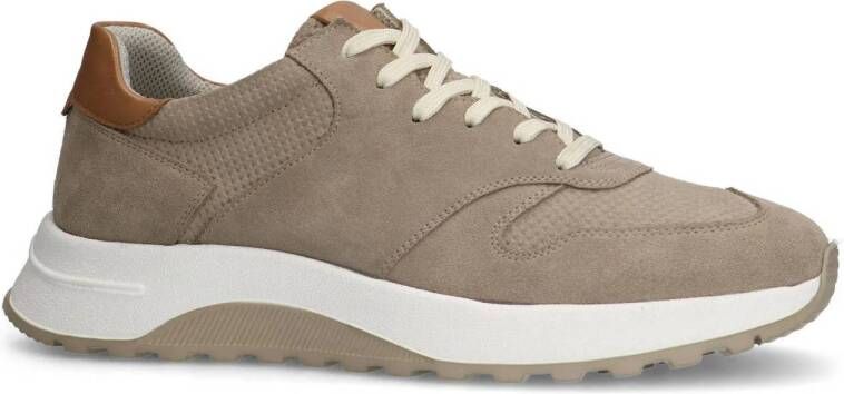 No Stress suède sneakers beige