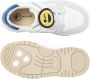 Nubikk Basket Court Jr leren sneakers wit blauw - Thumbnail 3