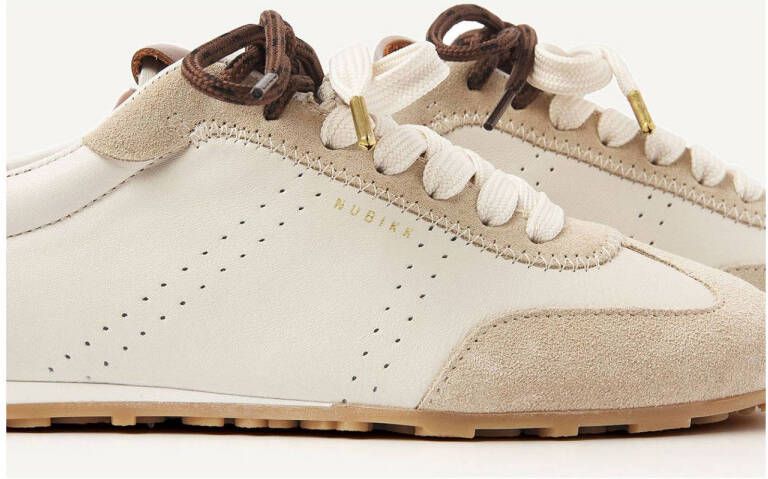 Nubikk Billy Lou leren sneakers ecru beige