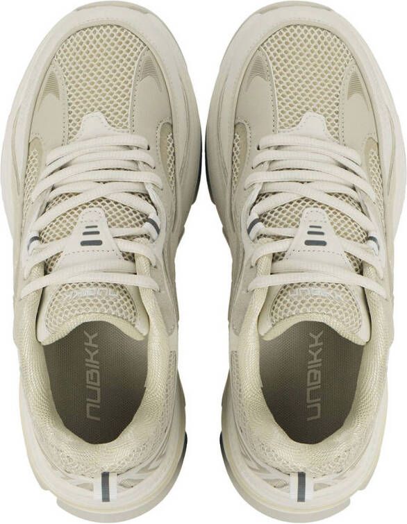 Nubikk chunky suède sneakers beige