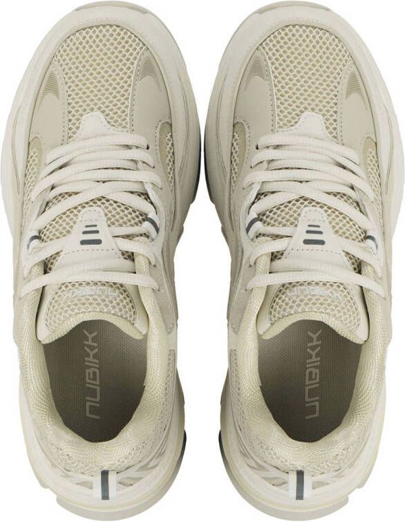 Nubikk chunky suède sneakers beige