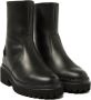 NUBIKK Enkelboots Dames Fae Leva Fur Maat: 36 Materiaal: Leer Kleur: Zwart - Thumbnail 7