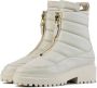 Bruin Tinten Fae Rosie Enkelboots Enkellaarsjes Dames Beige - Thumbnail 8