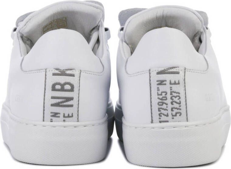 Nubikk Jagger Classic leren sneakers wit