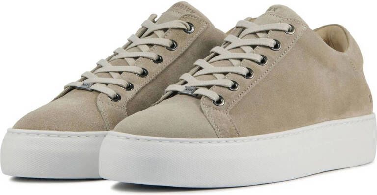 Nubikk Jagger Pure suède sneakers taupe