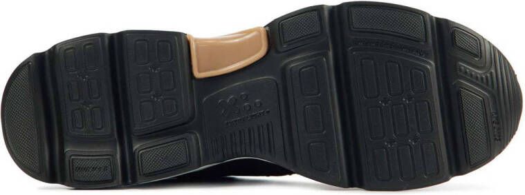Nubikk Julie Lin leren chunky sneakers zwart
