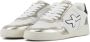 Nubikk Witte Leren Sneakers met Metallic Details Wit Dames - Thumbnail 9
