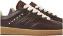 Nubikk Ray Owen Studs leren sneakers bruin - Thumbnail 2
