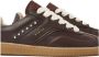 Nubikk Ray Owen Studs leren sneakers bruin - Thumbnail 2